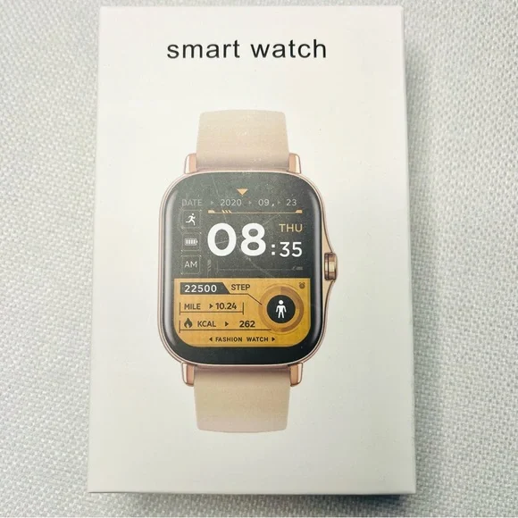 Elegant Black Smartwatch - New Boxed - Picture 2 of 4